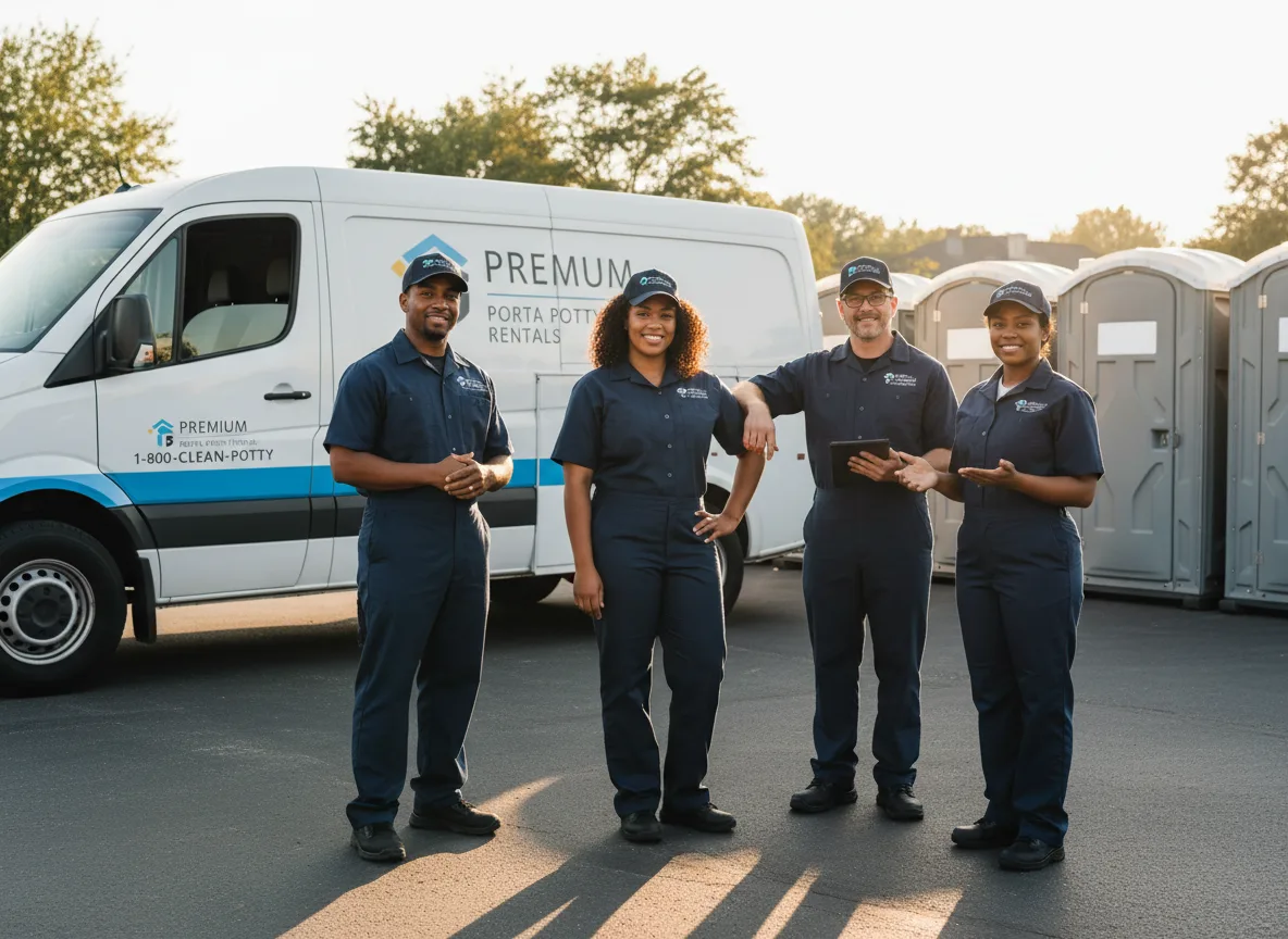 VIP Portable Toilets company in Albion, IL